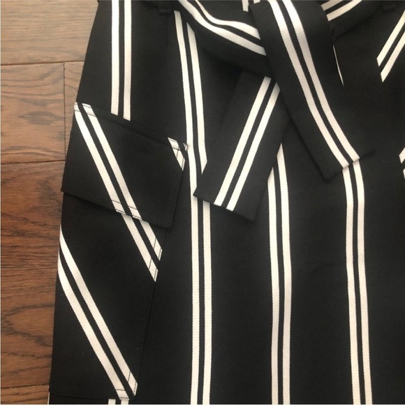 Maje Jakila Midi Striped Skirt - Picture 6 of 6